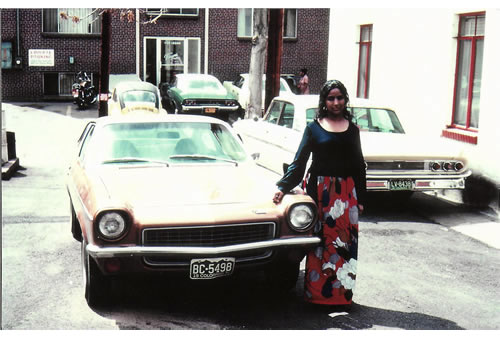 Hamsa Sasse in Denver, 1972
